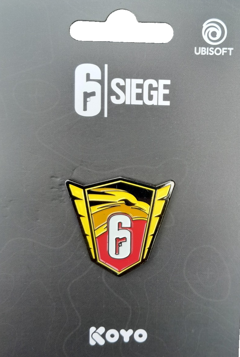 TOM CLANCY RAINBOW 6 SIX SIEGE POLISH LEAGUE PIN BADGE UBISOFT R6 NEW!
