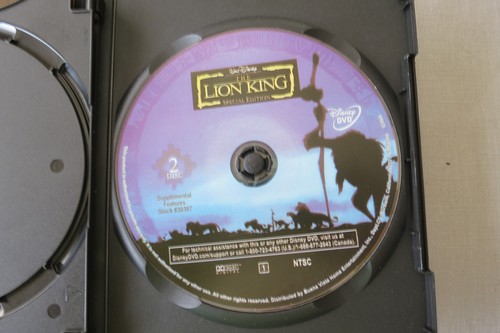 Walt Disney’s The Lion King 2-Disc Special Edition Movie DVD - Picture 6 of 6