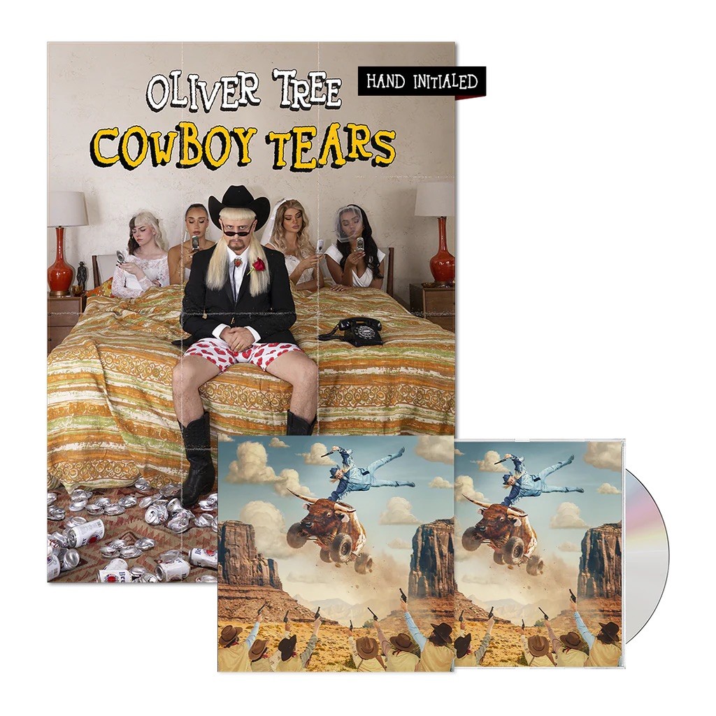 Oliver Tree Cowboy Tears CD + signiertes Poster