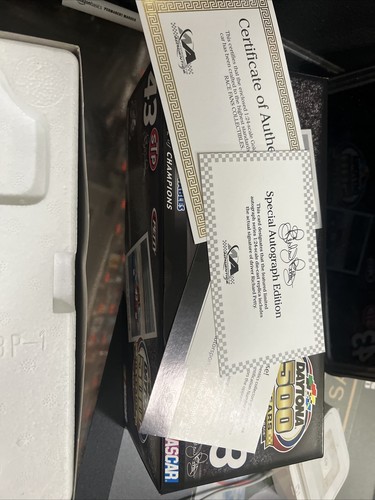 Nascar Action Car 1981 Regal Chrome Autographed Richard Petty COA D500 New 140 - Picture 3 of 5