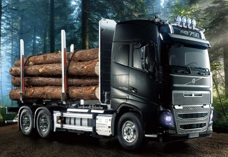 TAMIYA 56360 RC Volvo FH16 Globetrotter 750 6X4 Timber Truck - TAMIYA - 56360 - - Bild 2 von 3