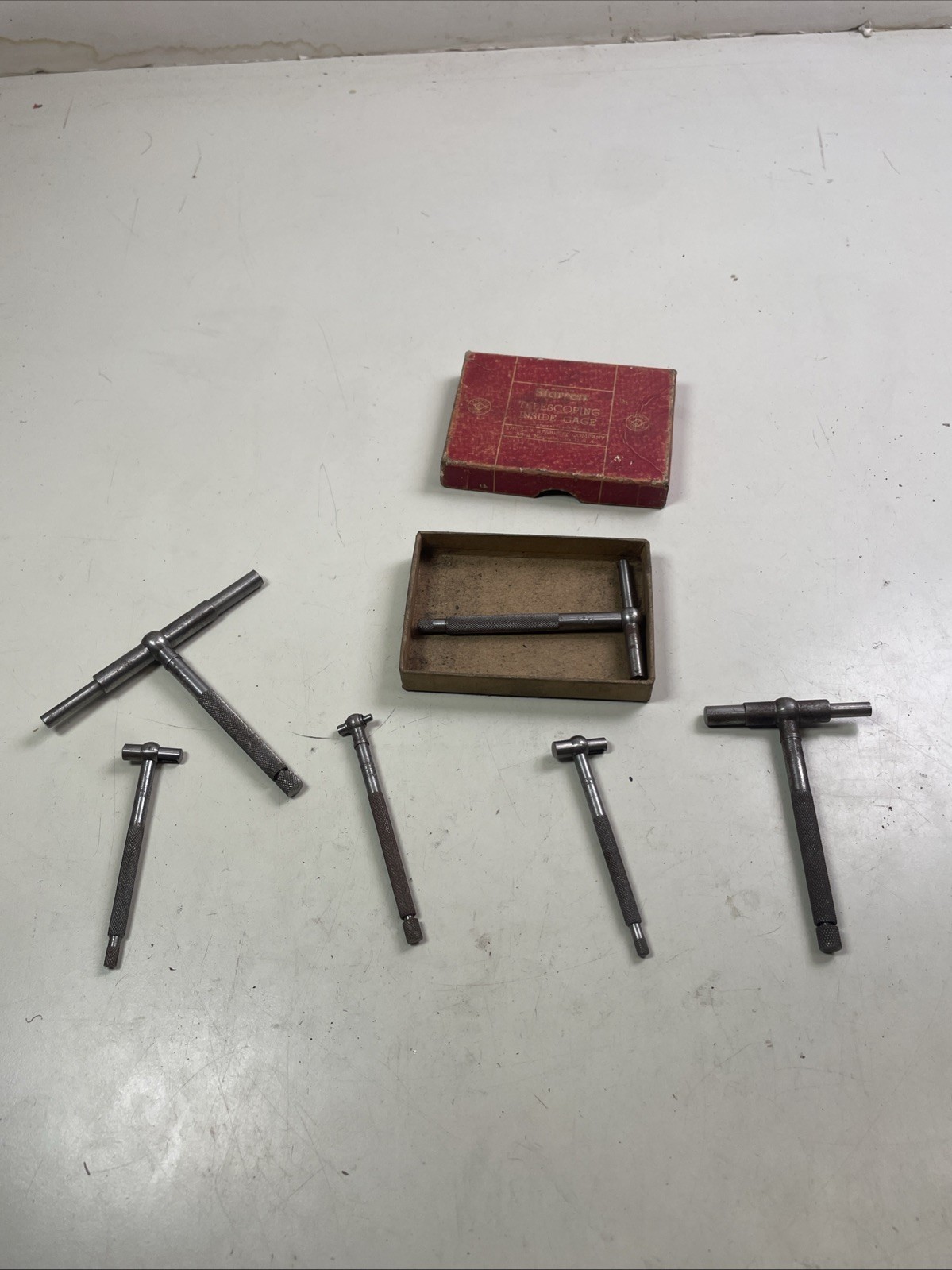 Starrett Telescoping Gage Set 229 579a 579 6 Gages