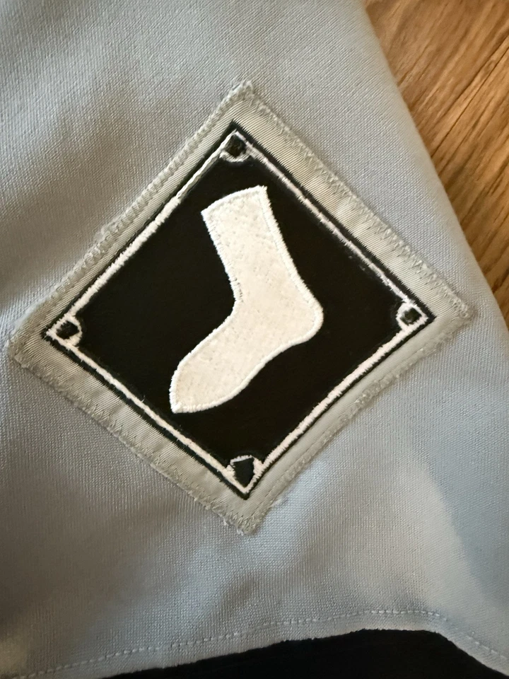 Michael Jordan Chicago White Sox Russell Athletic Authentic Jersey Size 52 Grey - Image 4 of 4