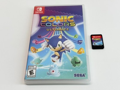 Sonic Colors Ultimate (Nintendo Switch) Game & Case Tested