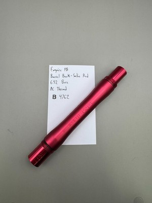 Empire PB Paintball Barrel Back-Satin Red 692 Bore AC Thread