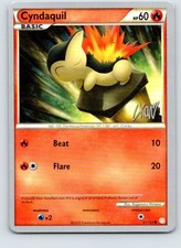 Pokémon TCG HeartGold SoulSilver Cyndaquil 61/123 EX B2D1 on eBay