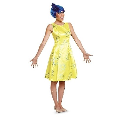 Disguise Deluxe Adult Inside Out Joy Costume