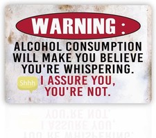 Funny Bar Sign, Bar Tin Metal Signs, Retro Metal Signs Plaque, Home Bar Decor, W