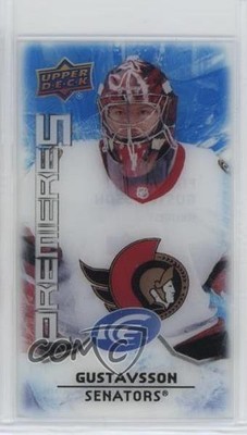 2021-22 Upper Deck Ice Ice Premieres Mini Filip Gustavsson #MI-6 1u6