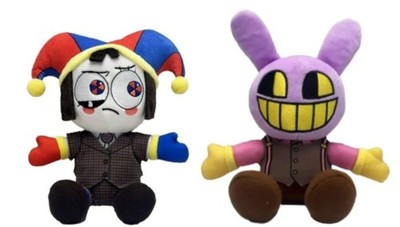 The Amazing Digital Circus Plush Jax Pomni Set of 2 POP UP Tokyo Tower Limited