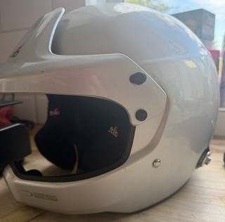 Stilo WRC DES Helmet Composite Snell SA2015 & FIA8859 2015 with Hans Posts