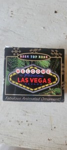 Las Vegas Sign Lighted Ornament Souvenir