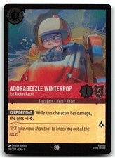 Adorabeezle Winterpop - Ice Rocket Racer 116/204 - Cold Foil (NM) - Azurite Sea