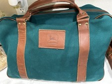 John Deere vintage canvas Limited Duffle Tote Travel Bag Tractor Farm