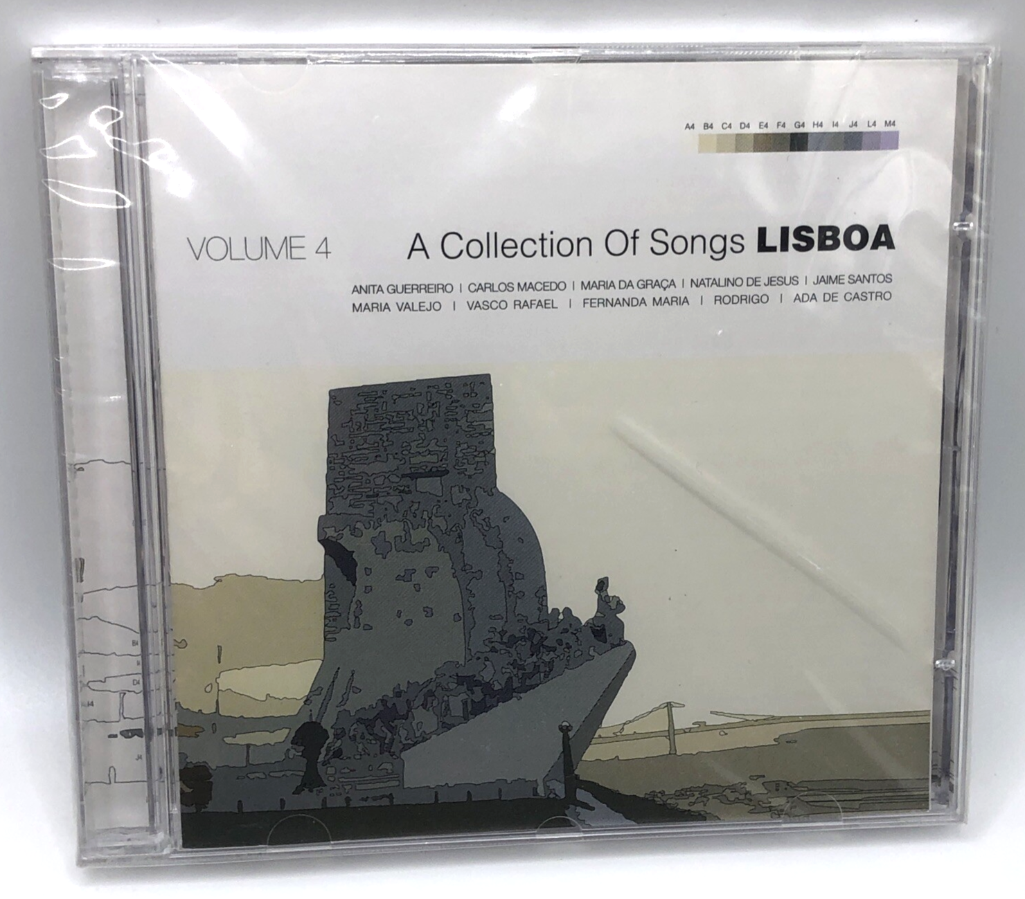 A Collection Of Songs Lisboa - Volume 4 CD Compilation New Sealed, Damaged Case