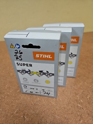26RS 74 Stihl 18'' OEM Chain 3 PK .325 Pitch .063 Gauge  3639-005-0074