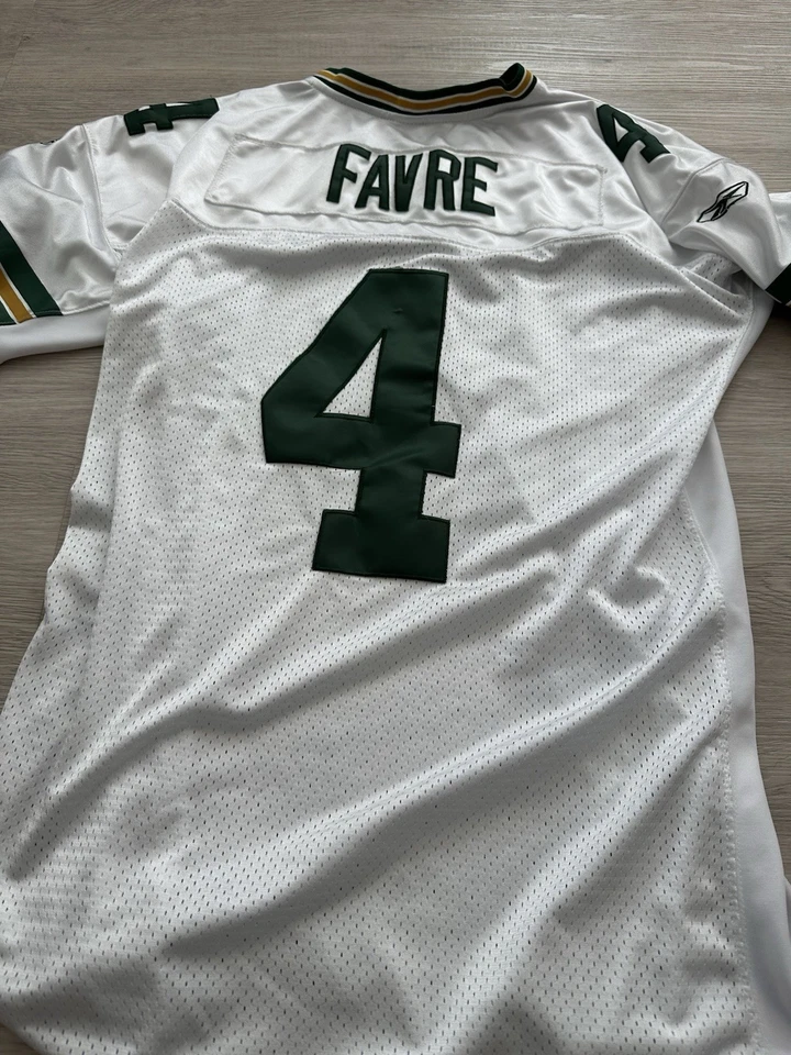 NFL REEBOK-GREEN BAY PACKERS-FAVRE #4 TALLA 56 CAMISETA PARA HOMBRE- Auténtica Foto 3 de 4