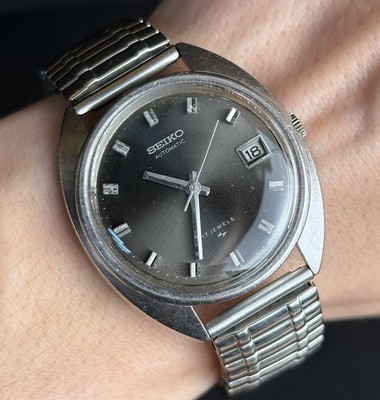 Rare Vintage Mens Seiko Automatic Watch 7005-8032 7005a Movement