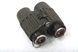 Binocolo corazzato in gomma vintage Carl Zeiss NOTAREM 8x32B per tlc/ricambi