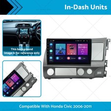 Android 13 Head Units 10'' Car Stereo Radio GPS Suitable For Honda Civic 2006-11