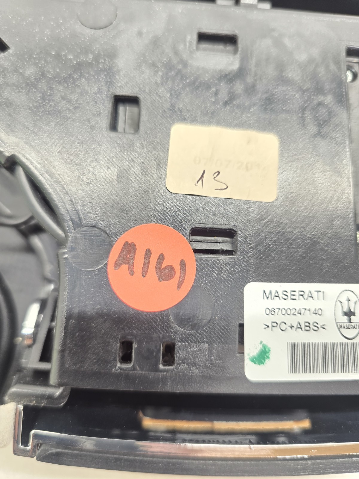 💎 M157 MASERATI GHIBLI 14-17 OVERHEAD DOME LIGHT & SUNROOF CONTROL SWITCH