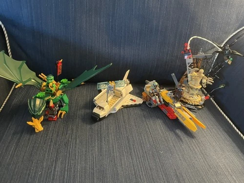 LEGO Sets Lot (4 Complete Sets!) - Marvel, Star Wars, Creator, Ninjago Pre-Owned