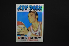 Rick Barry 1996-97 Topps Stadium Club Finest Reprints Refractor #5 Nets