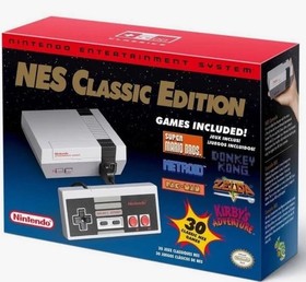 Nintendo NES Classic Edition CLV-001 Gray HDMI 720p PAL Pre-Loaded Games NO BOX