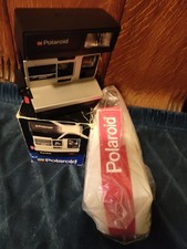 BRAND NEW 1981 VTG Polaroid Sun 600 LMS Camera With Box, Strap  Carrying Bag