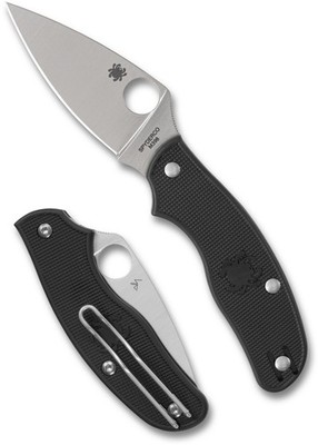 SPYDERCO Metropolitan, Black FRN Handles, M398 Steel, Overall 6.31'', C213PBK NEW