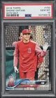 2018 TOPPS SHOHEI OHTANI #700 VARIATION WITH BAT ROOKIE RC SSP PSA 10 GEM