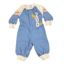 Health-tex Vintage Romper Kids 6 Months Blue