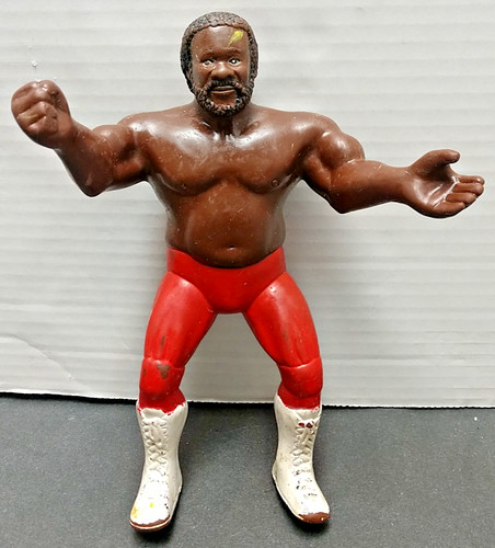 Vintage LJN WWF Junkyard Dog Action Figure...