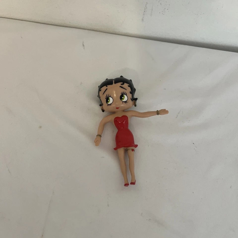 Figura de colección vintage 1994 NJ Croce Betty Boop Bendy Posable 5" Foto 2 de 4