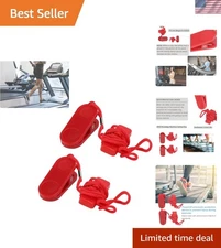 2pcs Red Treadmill Safety Key Set - Magnetic Switch for Enhanced Exercise Safety