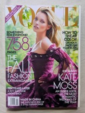 Kate Moss Wedding Alexander Mcqueen Dress 2011 Vogue Us John Galliano Dress/Jami