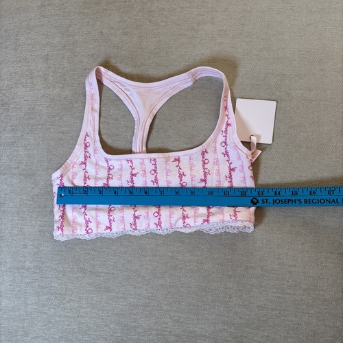 Bralette da corsa in cotone rosa x Loveshackfancy - Medium - Foto 8 di 8