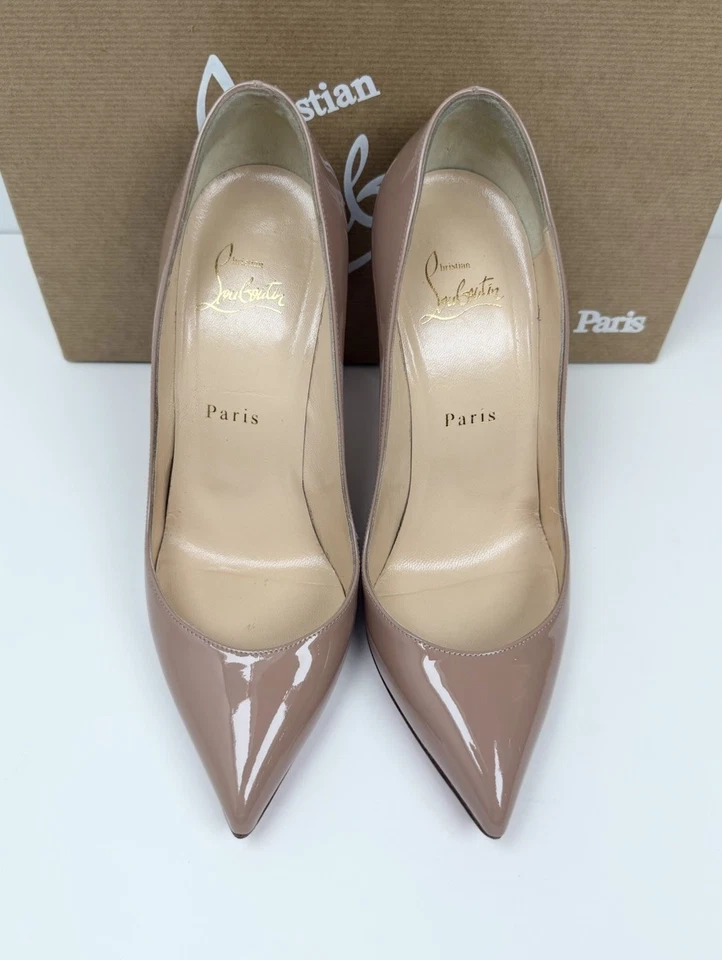 Size 7.5W - Christian Louboutin Miss Z 100 Patent Leather Pumps👡 RETAIL $1K! - Image 2 of 4