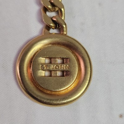 Beautiful Rare ST JOHN Designer Runway Button Style Layered  display picture 1