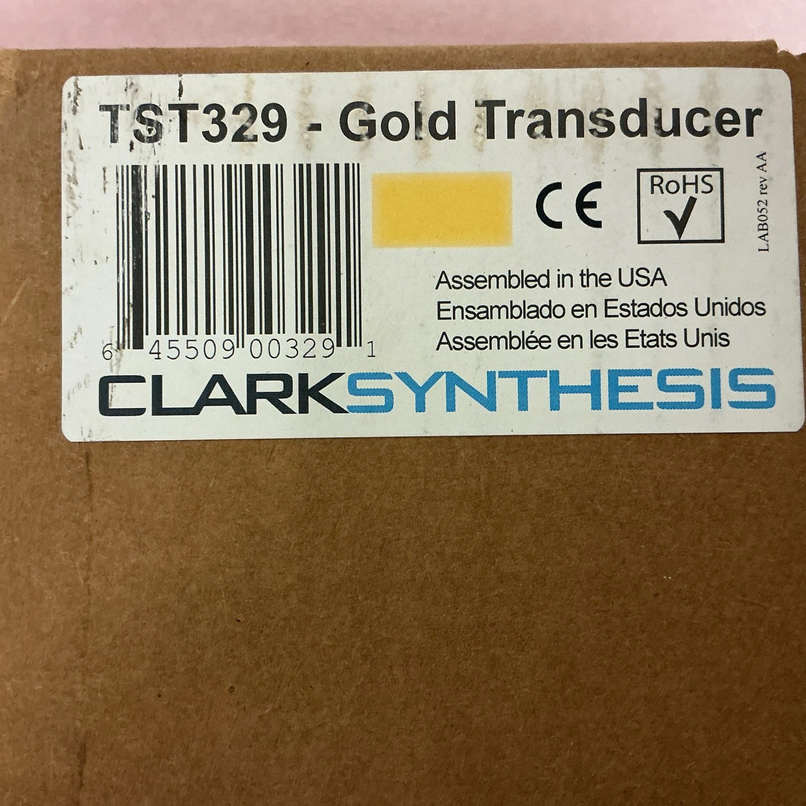 Clark Synthesis TST329 Tactile Transducer - Thumbnail 5
