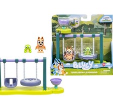 Bluey Turtleboy Figures Playground Wide-Eye BINGO Green Turtle Play-set Toy   