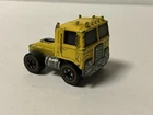 1974 Hot Wheels Mountain Mining Redline Road King Truck Cab Yellow Hong Kong