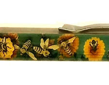 Bees and Sunflowers Floaty Pen Moving Flying Insects Flowers Garden Vintage