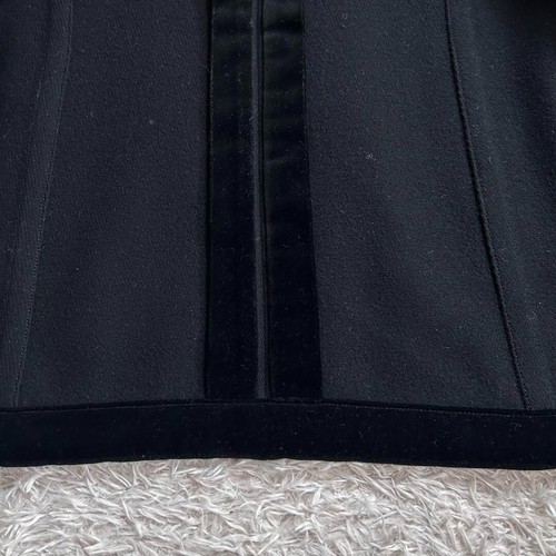 Margaret Howell Melton Wool Jacket Size II Black Pocket Free Shipping - Picture 8 of 10