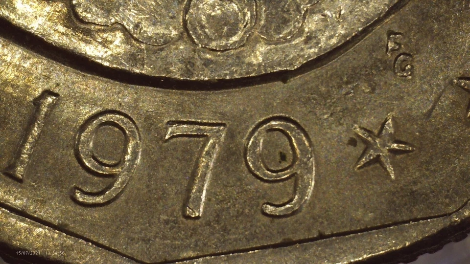 1979 S Susan B Anthony Doubled Die Obverse (Blob) Error AU RARE - Image 3 of 4