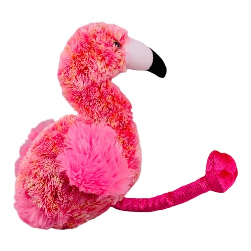 NWT Aurora World Mini Flopsie 8" Flavia Pink Flamingo Plush, San Diego Zoo New - Bild 6 von 8