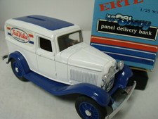 ERTL1:25 REPLICA, 1932 FORD DELIVERY VAN, BANK, TRUE VALUE, EXC COND, WRONG BOX