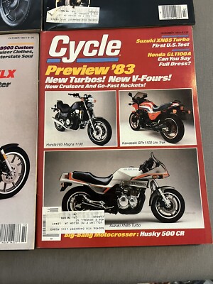 ハスキー CYCLE Magazine Motorcycle Vintage (1982) LOT OF 4 | eBay
