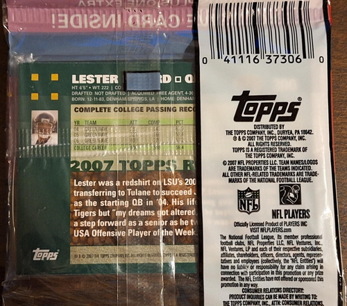 2007 Topps Patrick Willis HOF and Adrian Peterson RC pack Rare item Awesome item - Picture 3 of 8