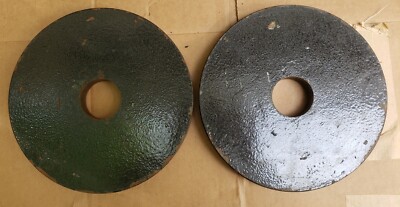 Plaque de poids/Poids libres - 2 pcs - 20 kg - fonte avec une finition Plaque de poids/Poids libres - 2 pcs - 20 kg - fonte avec une finition